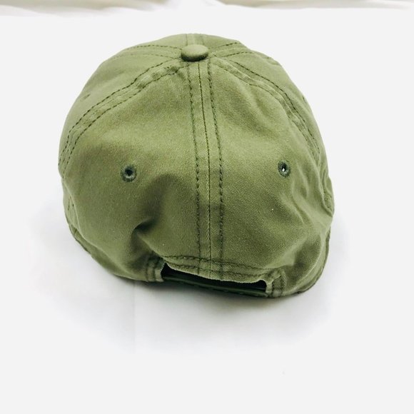 Under Armour Green Ball Cap Hat Embroidered Logo - Picture 3 of 5